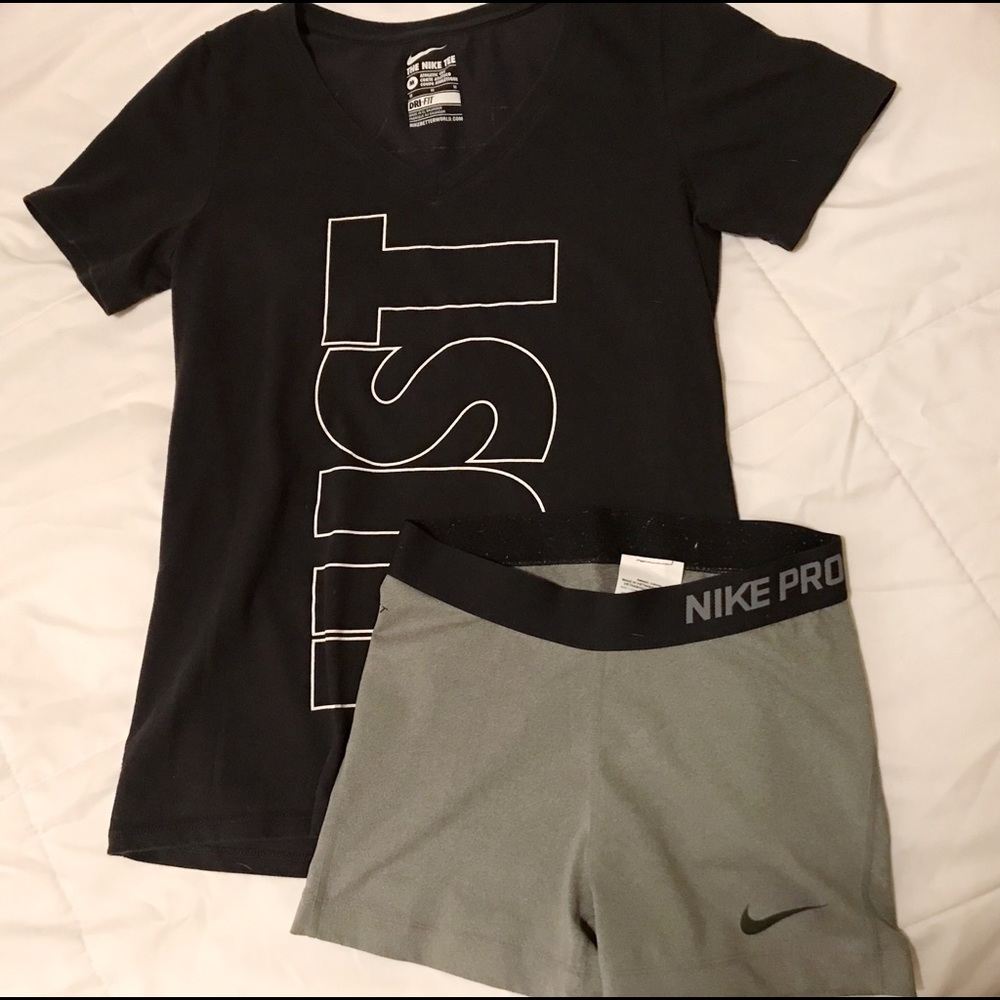Nike Sports Bundle - Nike T and Spandex